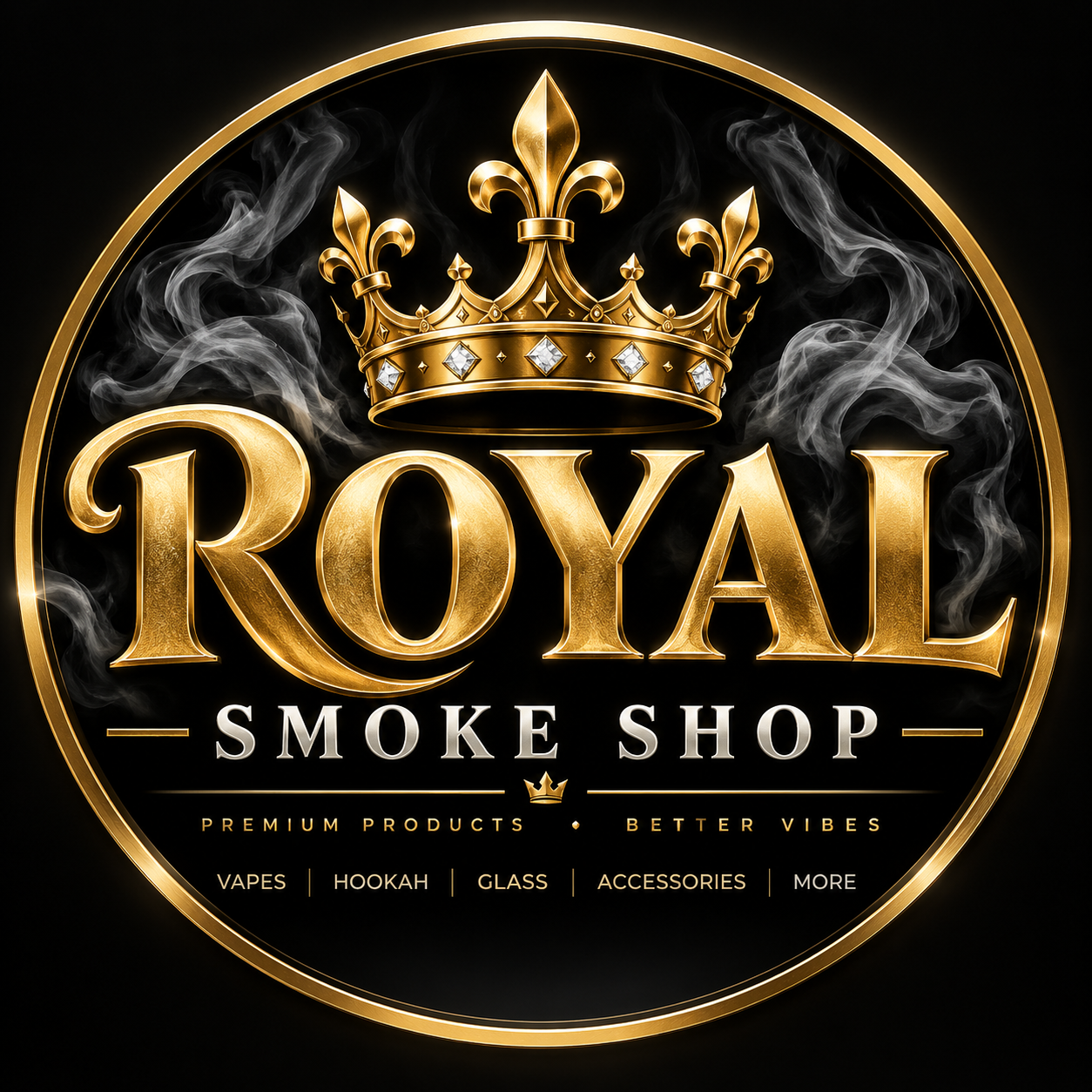 Royal Smoke Shop logo